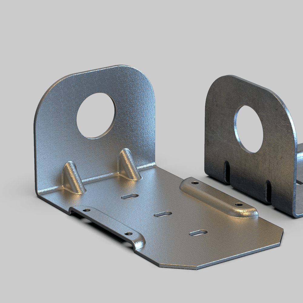 SolidWorks鈑金件設計 角撐板的應用與制作技巧
